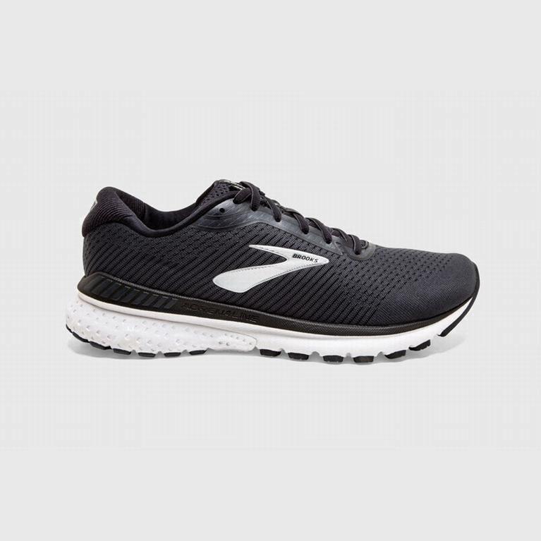 Brooks Adrenaline Gts 20 - Zapatillas Running Asfalto Mujer - Negras / Blancas (JX4916730)